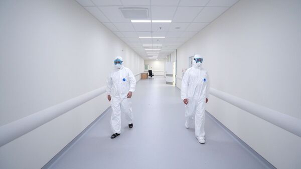 Bolnica koja prima pacijente sa sumnjom na koronavirus - Sputnik Srbija