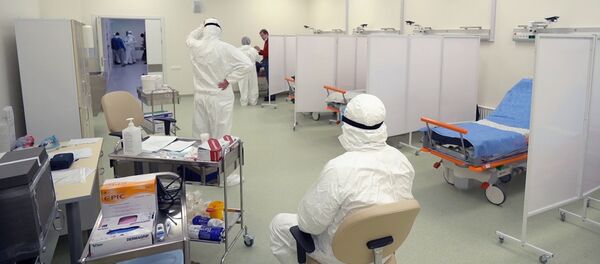 Bolnica u Rusiji koja prima pacijente sa sumnjom na koronavirus Bolnica u Rusiji koja prima pacijente sa sumnjom na koronavirus - Sputnik Srbija