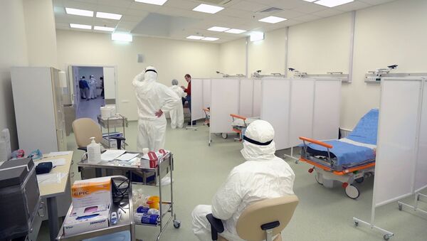 Болница у Русији која прима пацијенте са сумњом на коронавирус - Sputnik Србија