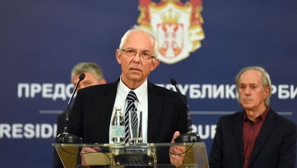 Obraćanje epidemiologa Predraga Kona nakon sastanka - Sputnik Srbija