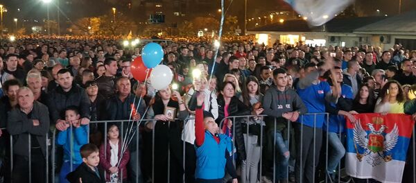 Litija u Podgorici - Sputnik Srbija