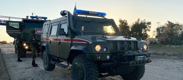 Patrola vojne policije Rusije u provinciji Idlib - Sputnik Srbija