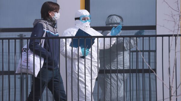 Bolnica u Rusiji za pacijente za koje se sumnja da imaju koronavirus - Sputnik Srbija
