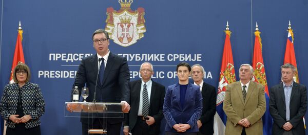 Aleksandar Vučić proglasio vanredno stanje u Srbiji - Sputnik Srbija