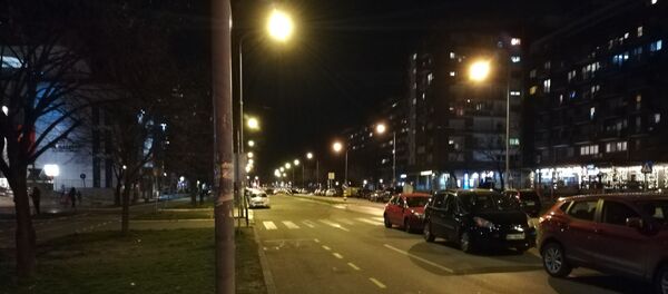 Puste ulice na Novom Beogradu - Sputnik Srbija