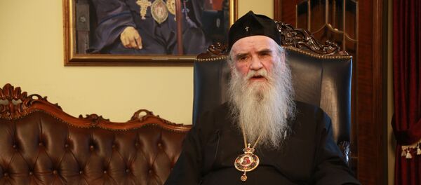 Mitropolit crnogorsko-primorski Amfilohije Radović - Sputnik Srbija