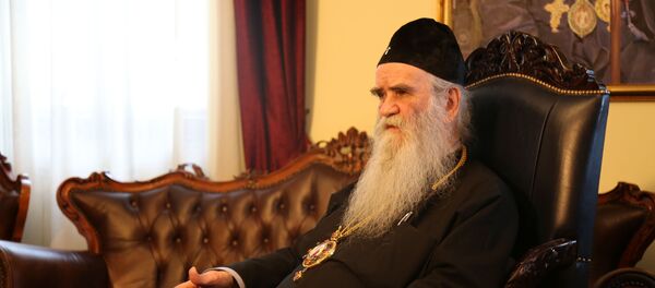 Mitropolit crnogorsko-primorski Amfilohije Radović Mitropolit crnogorsko-primorski Amfilohije Radović - Sputnik Srbija