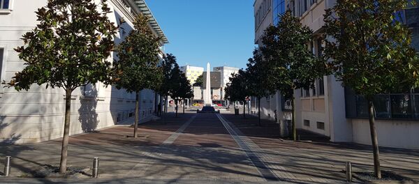 Prazne ulice Podgorice Prazne ulice Podgorice - Sputnik Srbija