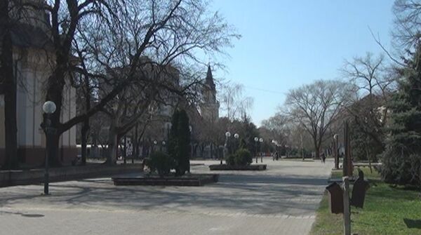 Празне улице Кикинде због коронавируса - Sputnik Србија