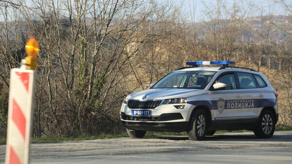 Возило саобраћајне полиције - Sputnik Србија