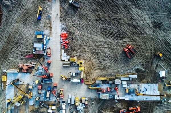 Moskva ubrzano gradi infektivni centar za obolele od koronavirusa /foto/ - Sputnik Srbija
