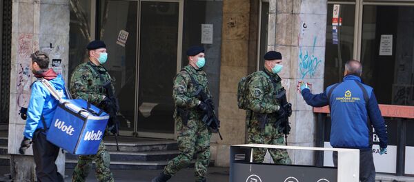 Vojska Srbije na ulicama Beograda - Sputnik Srbija