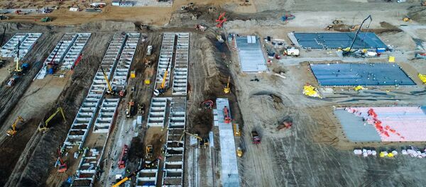 Изградња инфективне болнице у Москви - Sputnik Србија