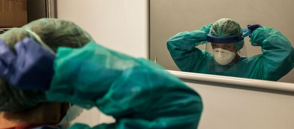 Medicinska sestra u bolnici Kremona, Italija - Sputnik Srbija