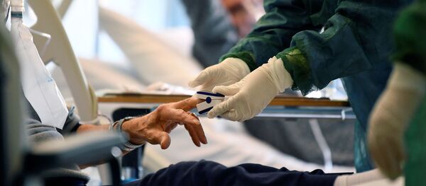 Преглед пацијента у болници у Италији Преглед пацијента у болници у Италији - Sputnik Србија