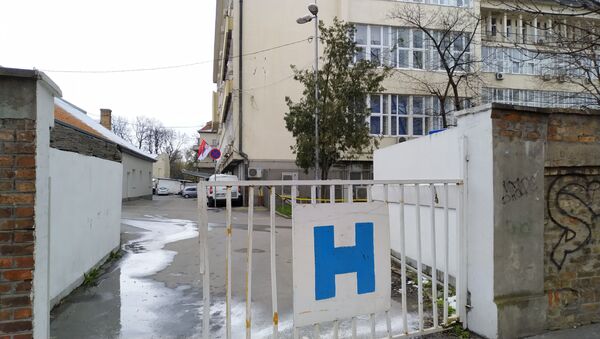 Zemunska bolnica, koja prima obolele od virusa korona - Sputnik Srbija