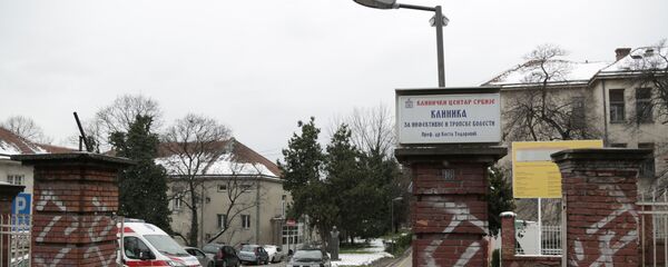  Ulaz u Klinički centar Srbije, Klinika za infektivne bolesti - Sputnik Srbija