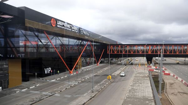 Zatvoreni Terminal C aerodroma Šeremetjevo - Sputnik Srbija