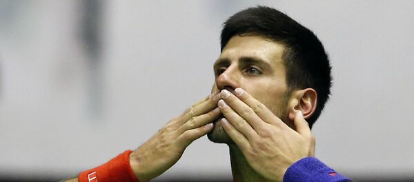 Novak Đoković u dresu Srbije - Sputnik Srbija