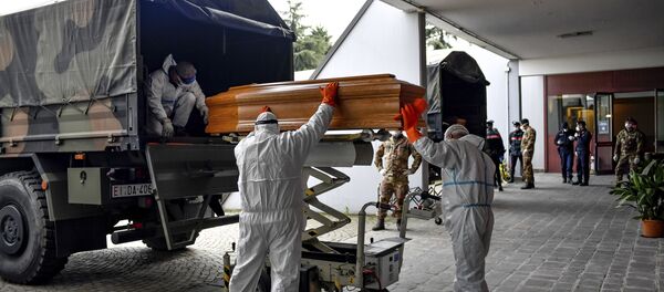 Тела преминулих у Бергаму довозе се у крематоријум на северу Италије - Sputnik Србија