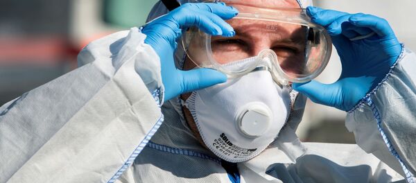 Zaštitne naočare i maska u doba korone - Sputnik Srbija