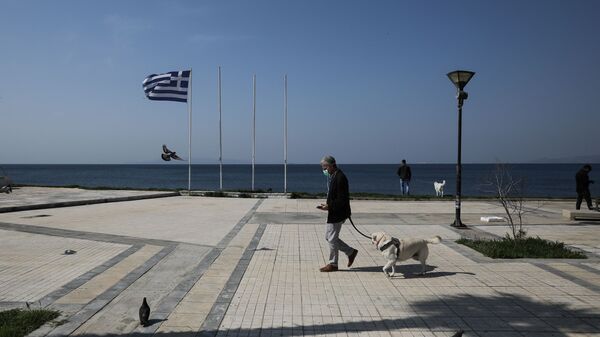 Грчка - Празно шеталише у Атини. - Sputnik Србија