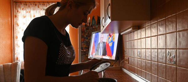 Vladimir Putin se obraća građanima Rusije - Sputnik Srbija