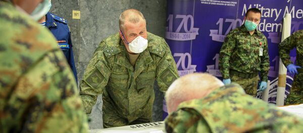 Руски војници на ВМА у помоћи Србији у борби против вируса корона - Sputnik Србија