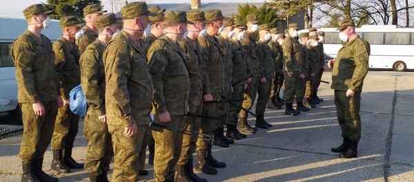 Ruski vojni stručnjaci krenuli u borbu protiv korona virusa u Srbiji - Sputnik Srbija