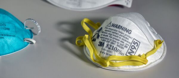 Zaštitne maske u SAD Zaštitne maske u SAD - Sputnik Srbija