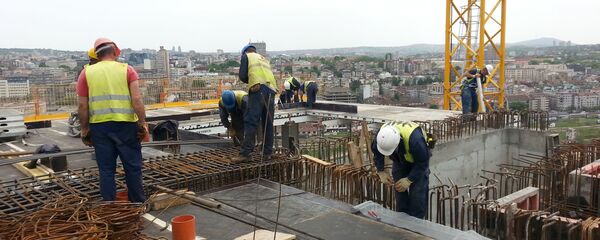 Градилиште у Београду Градилиште у Београду - Sputnik Србија