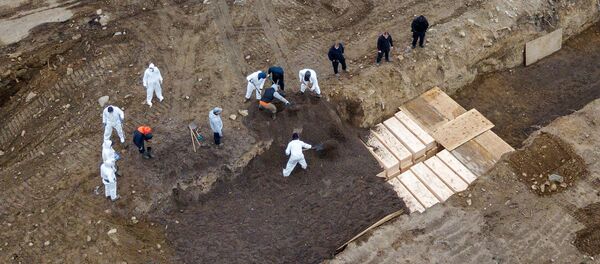 Masovna grobnica na lokaciji Hart Ajland u Njujorku - Sputnik Srbija