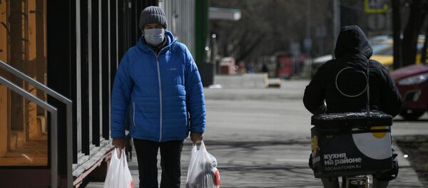 Stanovnici Moskve tokom režima samoizolacije - Sputnik Srbija