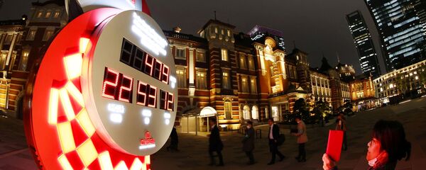 Сат који одбројава до почетка Олимпијских игара у Токију - Sputnik Србија