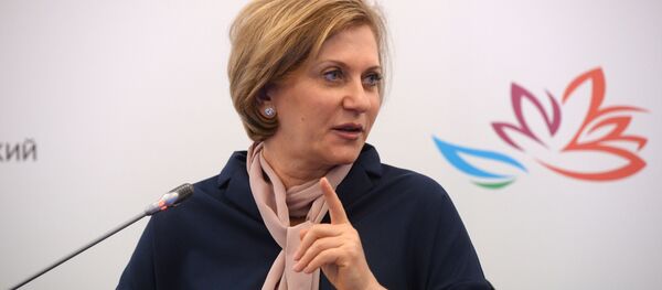 Шефица Руског државног органа за санитарни надзор и контролу Ана Попова Шефица Руског државног органа за санитарни надзор и контролу Ана Попова - Sputnik Србија