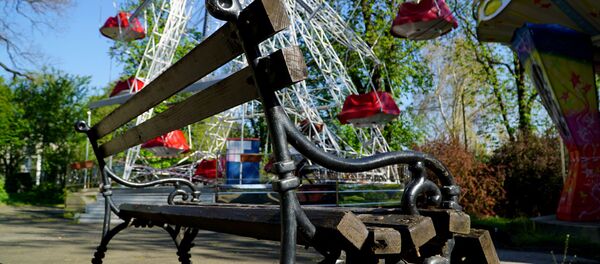 Luna park na Kalemegdanu koji ne radi - Sputnik Srbija