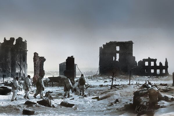 Стаљинград након ослобођења од нацистичких окупатора. - Sputnik Србија