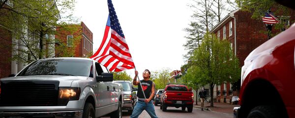 Demonstracije u Merilendu usred virusa korona - Sputnik Srbija