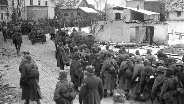 Војници Црвене армије после битке код Калињинграда - Sputnik Србија