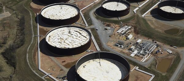 Складишта сирове нафте у Оклахоми Складишта сирове нафте у Оклахоми - Sputnik Србија