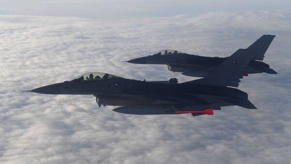 Avioni F-16 na vežbama NATO-a u Litvaniji - Sputnik Srbija