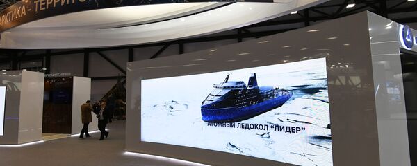 Štand Državne korporacije za nuklearnu energiju „Rosatom“ na međunarodnom arktičkom forumu „Arktik – teritorija dijaloga u Sankt Peterburgu Štand Državne korporacije za nuklearnu energiju „Rosatom“ na međunarodnom arktičkom forumu „Arktik – teritorija dijaloga u Sankt Peterburgu - Sputnik Srbija