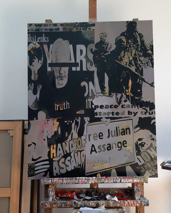 Убијање истине — само је Асанж оригинал, у свету фалсификата /видео, фото/ Убијање истине — само је Асанж оригинал, у свету фалсификата /видео, фото/ - Sputnik Србија