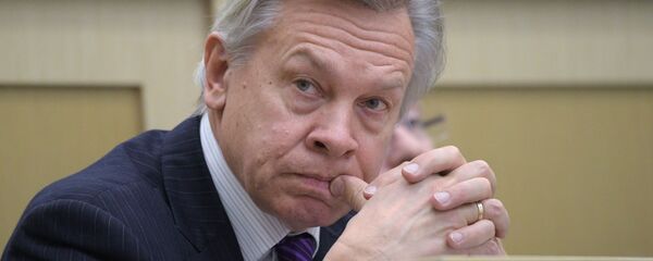 Члан Уставног одбора Савета Федерације Русије, сенатор Алексеј Пушков Члан Уставног одбора Савета Федерације Русије, сенатор Алексеј Пушков - Sputnik Србија