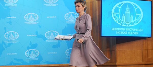 Официальный представитель Министерства иностранных дел России Мария Захарова Официальный представитель Министерства иностранных дел России Мария Захарова - Sputnik Србија