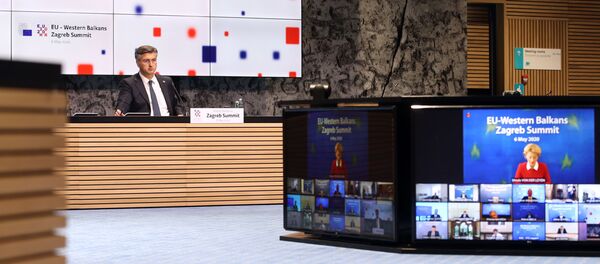 Andrej Plenković na samitu EU - Zapadni Balkan u Zagrebu - Sputnik Srbija