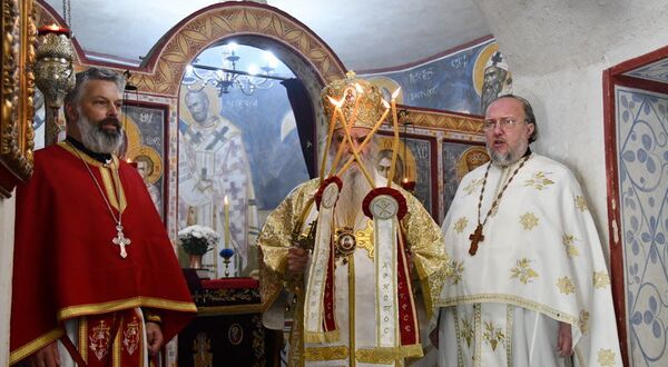 Митрополит Амфилохије Митрополит Амфилохије - Sputnik Србија