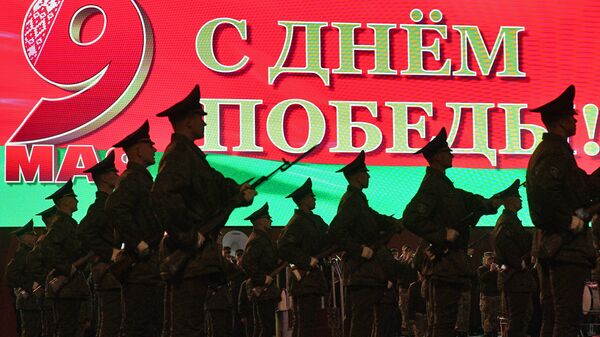 Проба војне параде поводом 75. годишњице победе над фашизмом, која се одржава 9. маја у Минску - Sputnik Србија