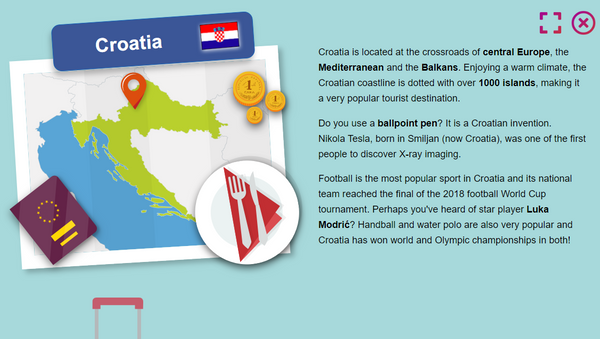 Хрватска на мапи на сајту ЕУ - Sputnik Србија