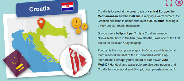 Хрватска на мапи на сајту ЕУ - Sputnik Србија